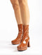Unisa - Daphne Ankle Boot Caramel - UNNA S