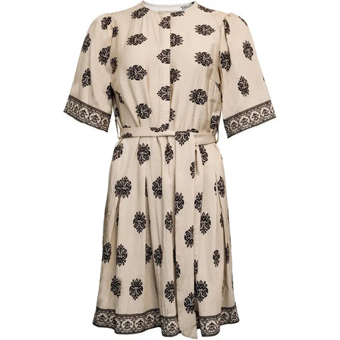 Costamani - Zinnia Dress Beige/Black UNNA S