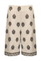 Costamani - Zinnia Shorts Black/Beige UNNA S