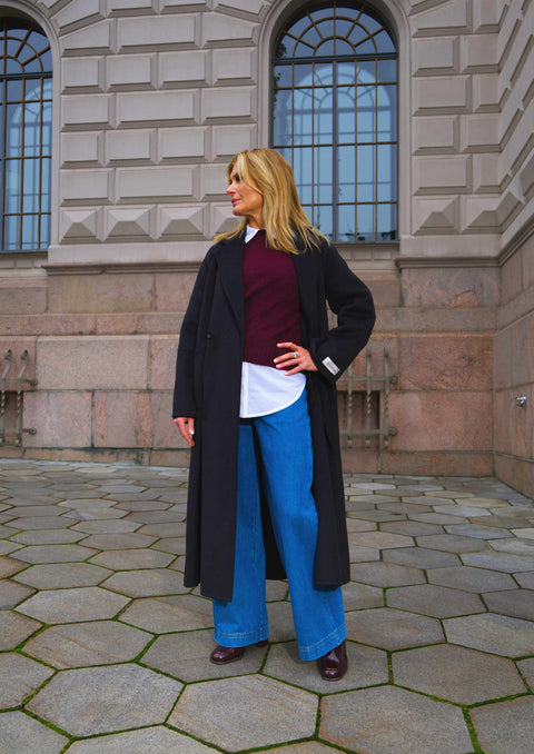 Skills Milano - Angela Wool Blend Coat Black