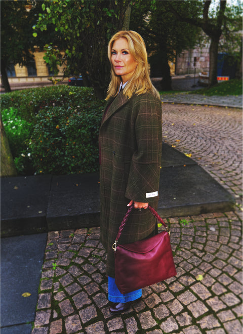 Skills Milano - Camille Wool Blend Coat Green