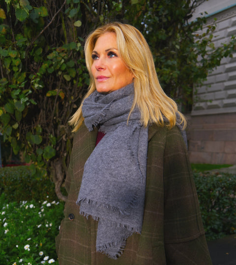LaSalle - Cashmere Scarf Grey