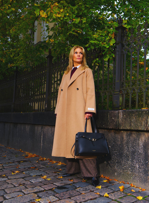 Skills Milano - Angela Wool Blend Coat Sand