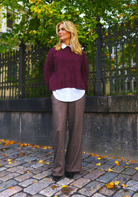 Skills Milano – Drawstring Trousers Brown