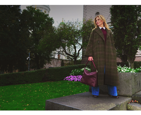 Skills Milano - Camille Wool Blend Coat Green
