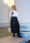 MeiMeij - Ioanna Tapered Midi Skirt Black