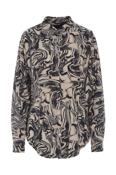 Bitte Kai Rand - Iki Shirt Black/Beige