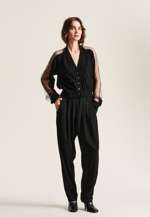 Bitte Kai Rand – Akiko Cardigan Black