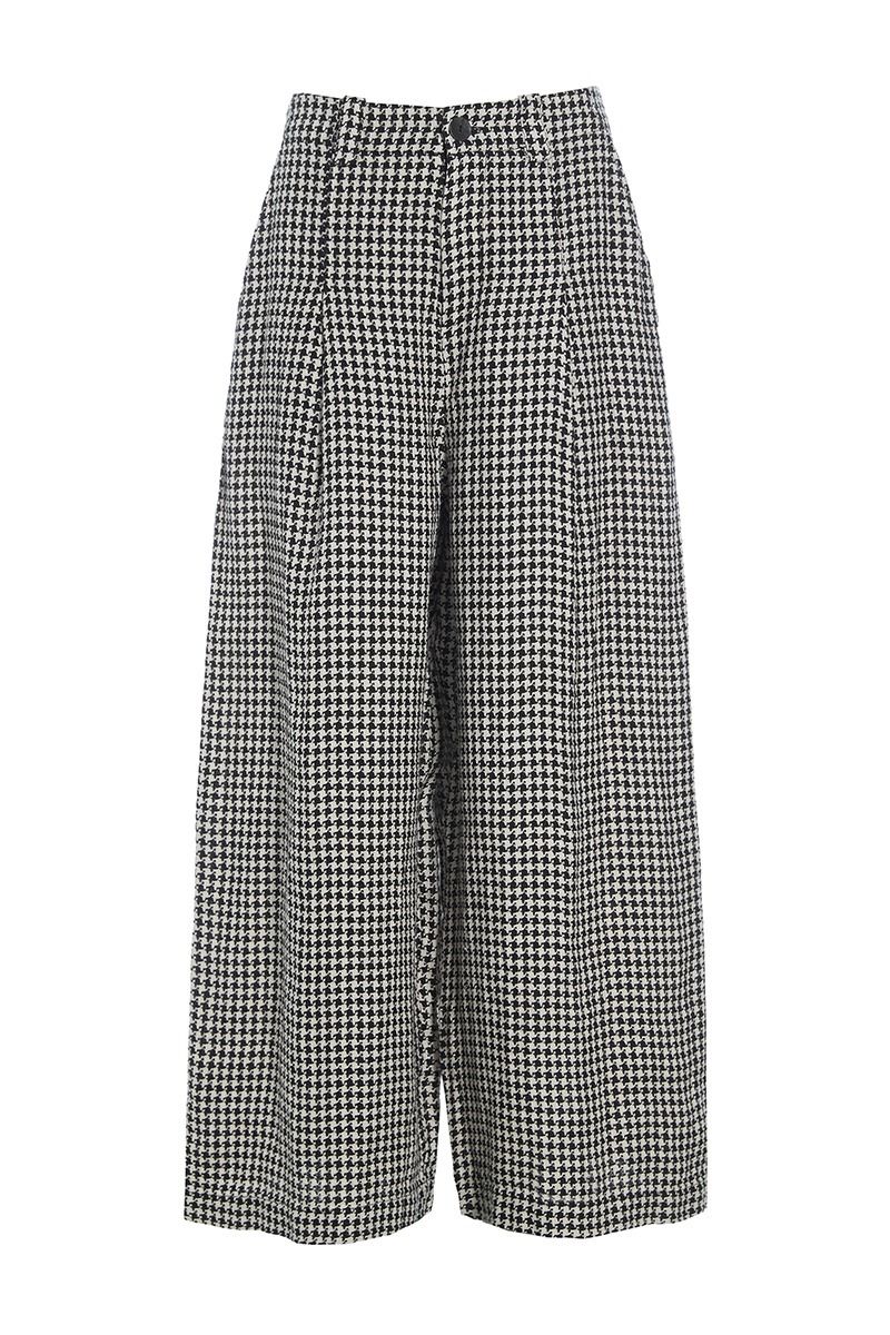 Bitte Kai Rand – Chesu Trousers Checkered Black/White