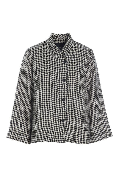Bitte Kai Rand – Chesu Short Jacket Checkered Black/White