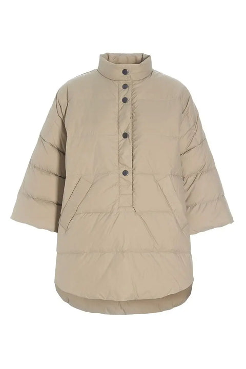 Bitte Kai Rand - Feather Down Anorak Stone - UNNA S
