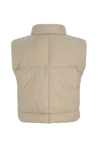 Bitte Kai Rand - Feather Down Short Vest Stone
