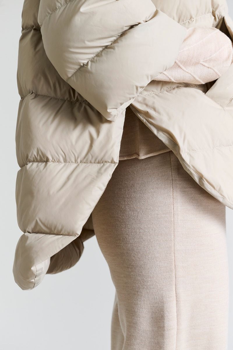 Bitte Kai Rand - Feather Down Anorak Stone