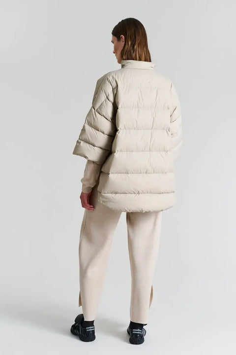Bitte Kai Rand - Feather Down Anorak Stone - UNNA S