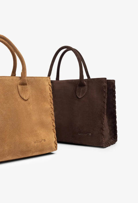 Unisa - Thais Split Leather Bag Taupe