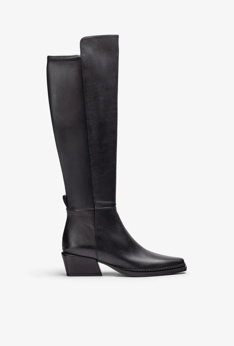 Unisa - Ponted Toe Knee High Boot Black