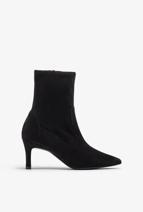 Unisa - Caterina Stretch Fabric Ankle Boot Black