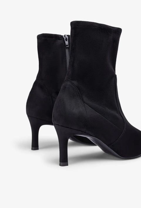 Unisa - Caterina Stretch Fabric Ankle Boot Black