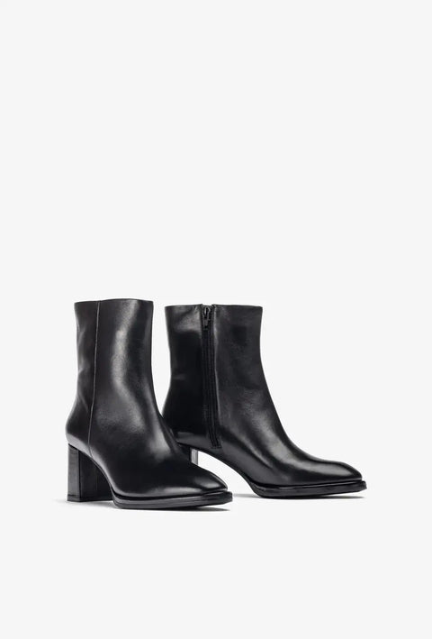 Unisa - Leather Ankle Boot Black - UNNA S