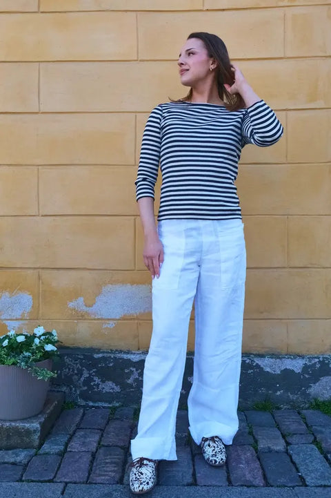 By Basics - Long Sleeve Classic Stripe