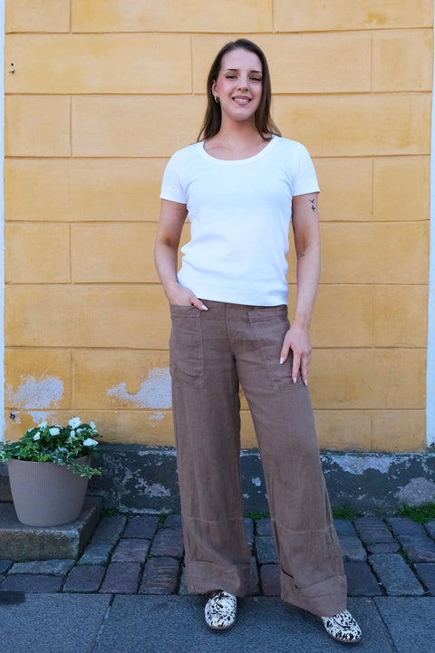 By Basics - T-shirt White UnnaS