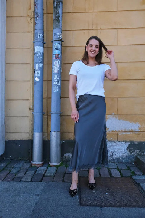 JNJ Couture - Sarella Skirt Gray UnnaS