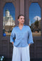 JNJ Couture - Sarella Blouse Blue UnnaS