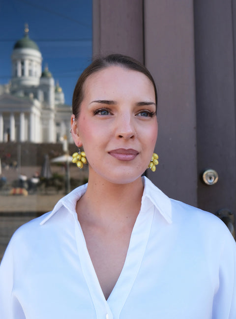 Linda Toye Jewellery - Sabina Earring Yellow UnnaS