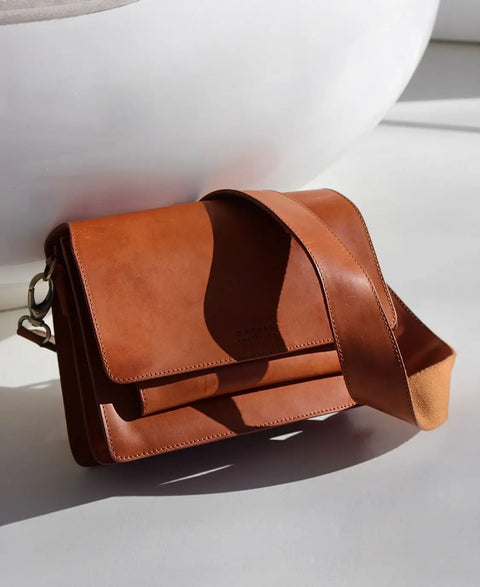 O My Bag - Harper Cognac Classic - UNNA S