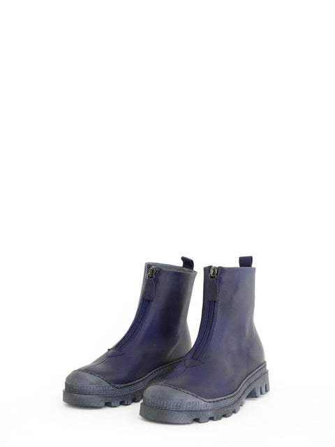 Lofina - Ankle Boot With Front Zipper Nautica