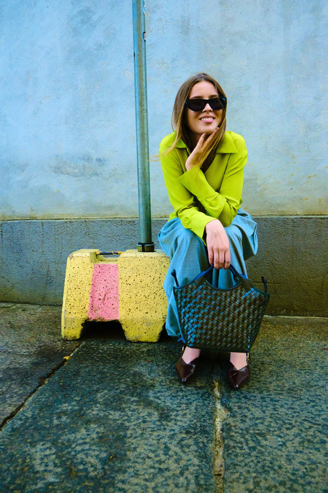 MeiMeij - Lyra Relaxed Shirt Grenoble Green