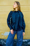 MeiMeij - Juno Bomber-Style Shirt Black