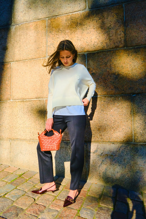MeiMeij - Venna Stretch Pants Black