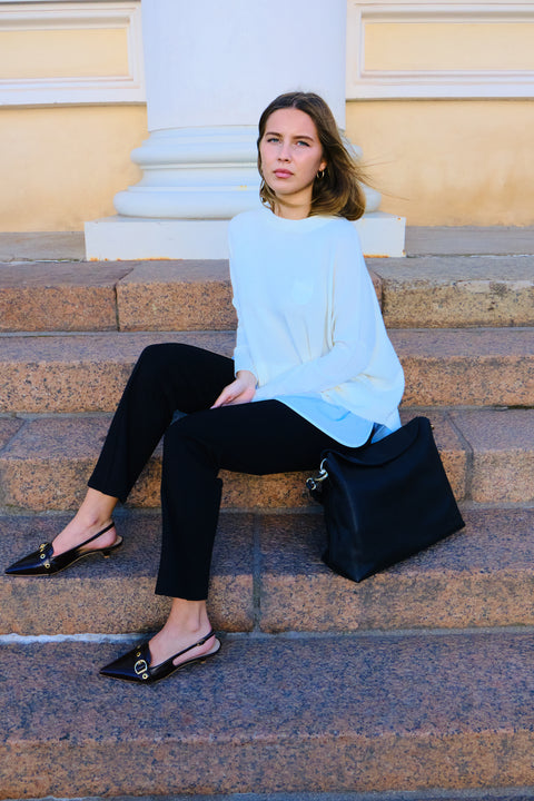 MeiMeij - Aylin Layered Cardigan Off-white