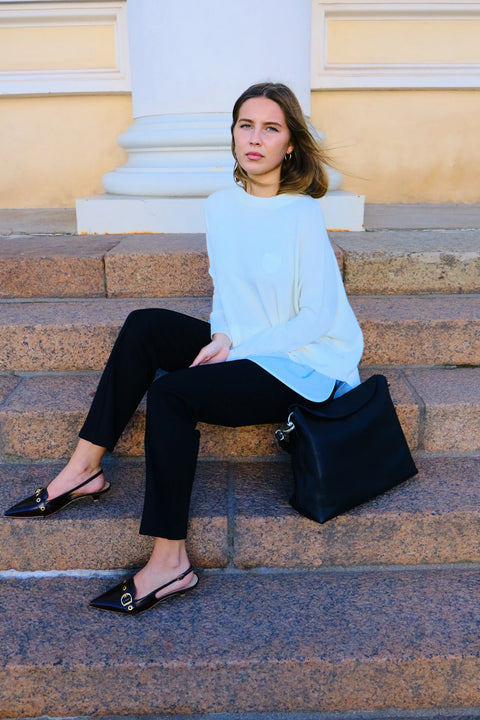 MeiMeij - Aylin Layered Cardigan Off-white