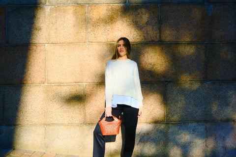 MeiMeij - Aylin Layered Cardigan Off-White