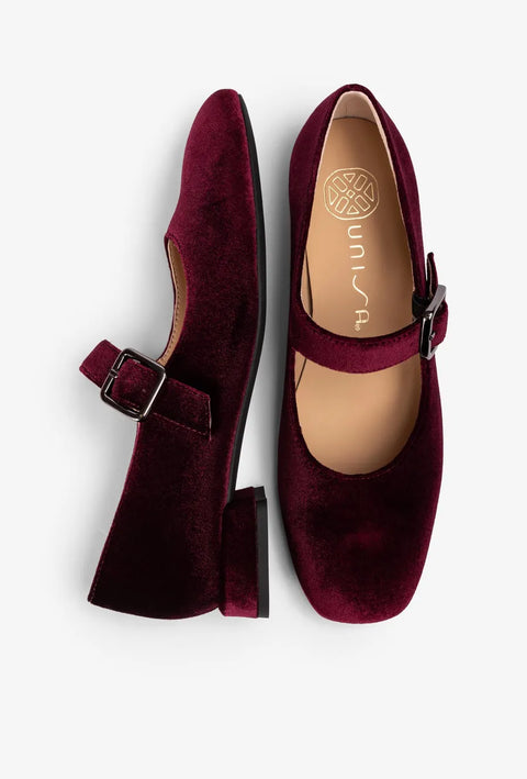 Unisa - Low Heel Mary Jane Burdeos