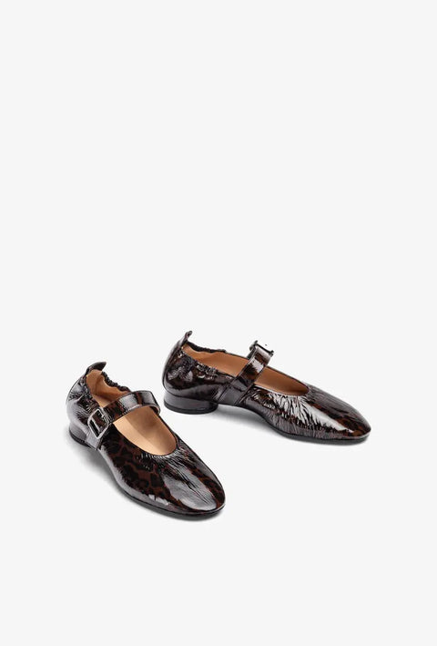 Unisa - Mary Jane Ballerina Animal Print - UNNA S