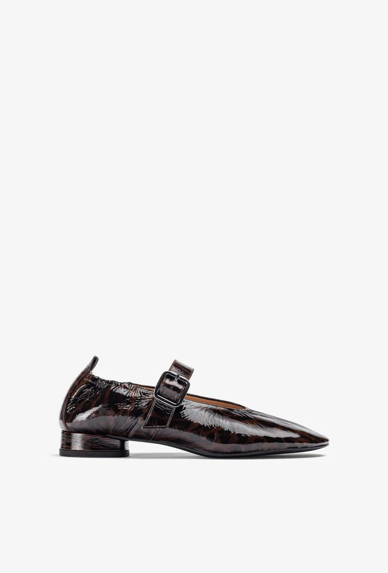 Unisa - Mary Jane Ballerina Animal Print
