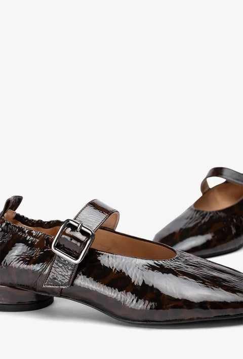 Unisa - Mary Jane Ballerina Animal Print - UNNA S
