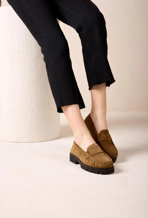 Unisa - Lucia Suede Loafer Tanger