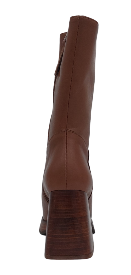 Ángel  Alarcón - Sadie Heeled Boot Brown