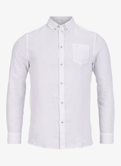 Pelle P - Linen Shirt White