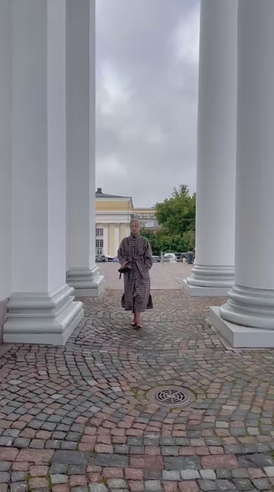 Bitte Kai Rand - Oversize Coat Checkered