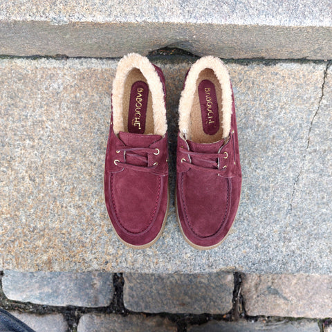 Babouche Lifestyle – Lined Loafer Plum