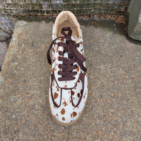 Babouche Lifestyle - Luca Sneaker White Brown