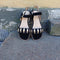 Babouche Lifestyle – Felice Sandal Black Suede UnnaS