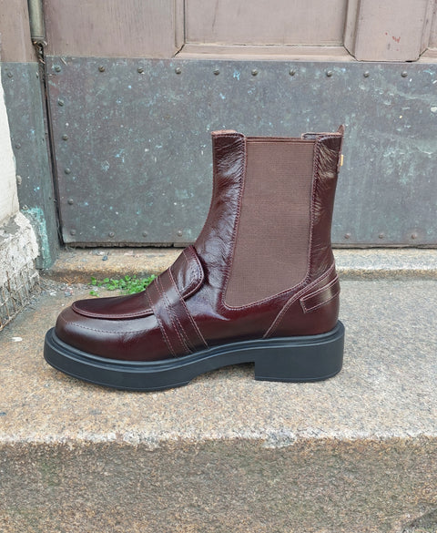 Babouche Lifestyle - Odelia Ankle Boot Dark Brown