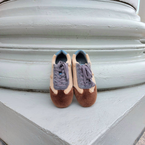 Noa Harmon - Delores Teddy Sneakers Brown/Beige