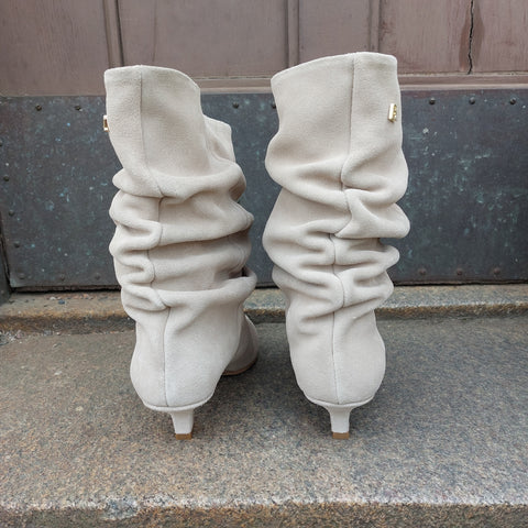 Babouche Lifestyle - Jenna Suede Boot Beige